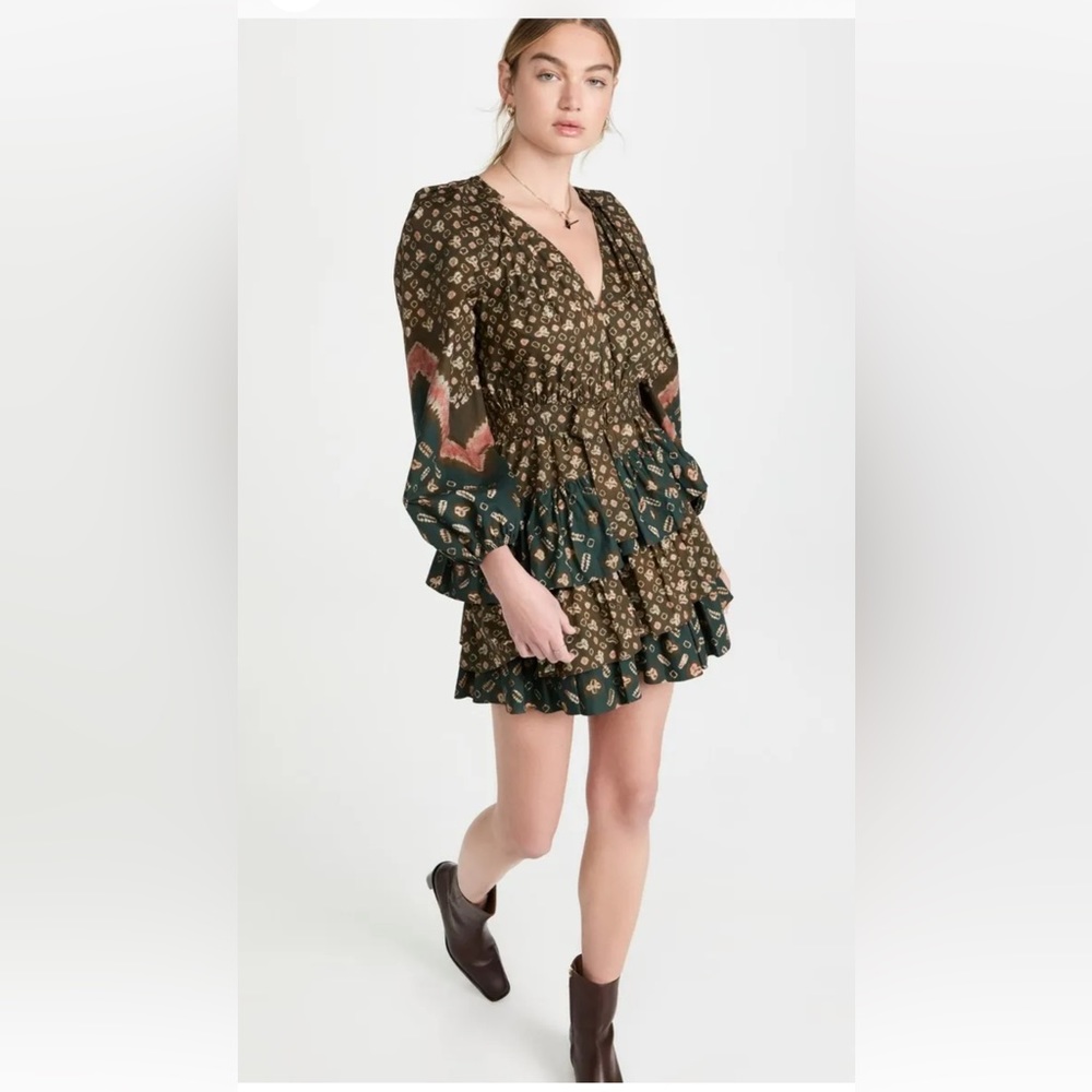 Ulla Johnson Miranda Dress Size 6 Jasper BNWT $425